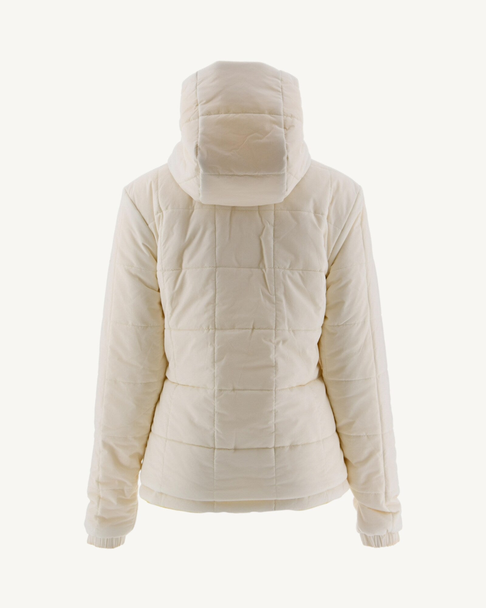 Doudoune réversible à capuche Ultralight Citron/Ecru Kara