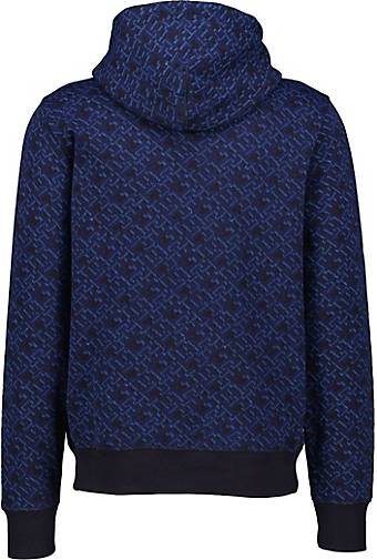 TOMMY HILFIGER Herren Hoodie AOP MONOGRAM HOODY