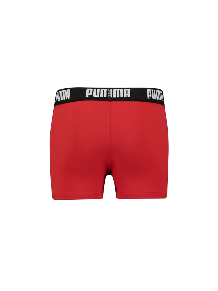 Puma Badehose PUMA SWIM BOYS LOGO SWIM TR in Red günstig kaufen