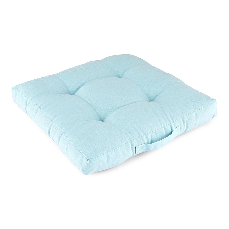 Home Sittepute 40x40x5 cm turkisblå sommer
