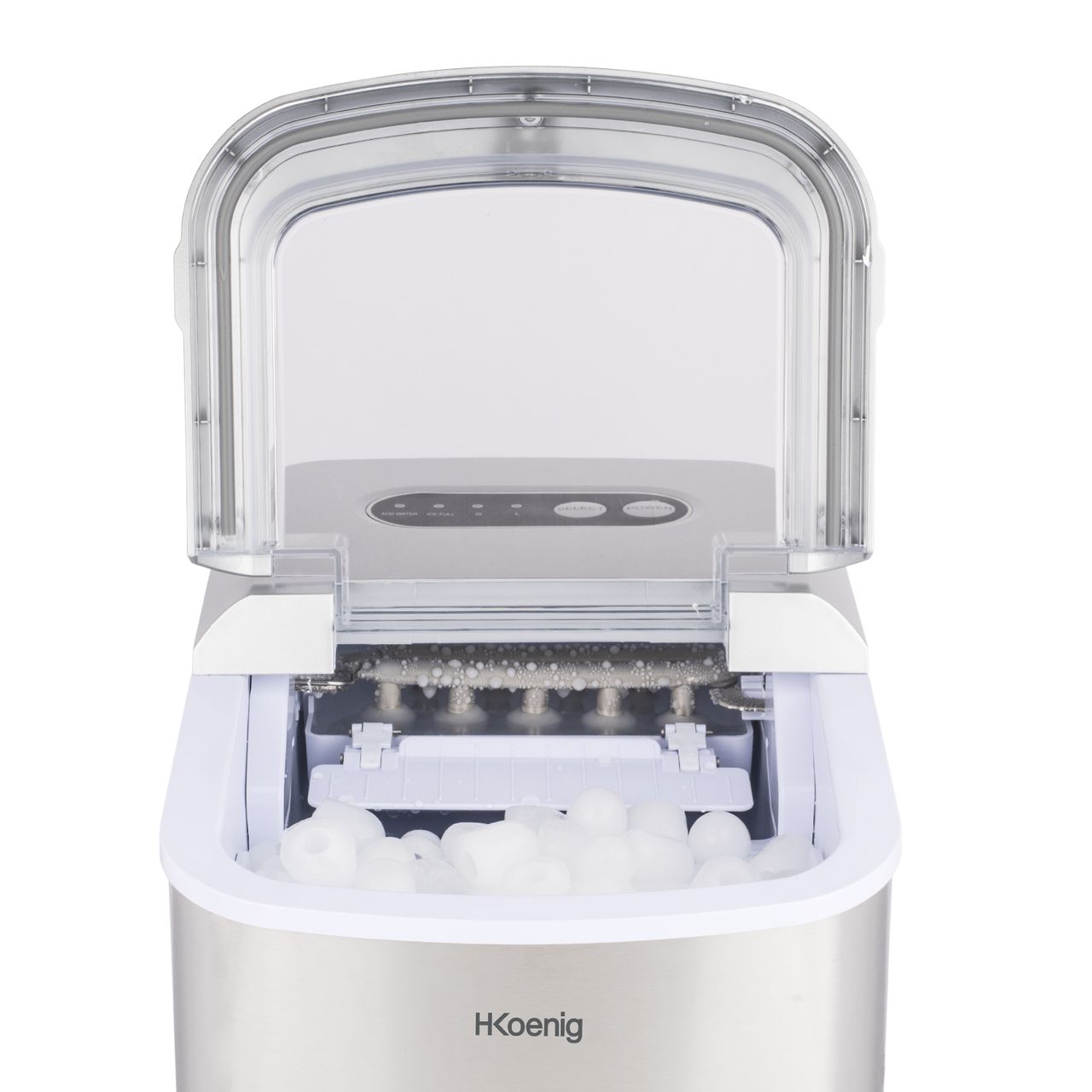 H.Koenig Eiswürfelmaschine KB20, silber