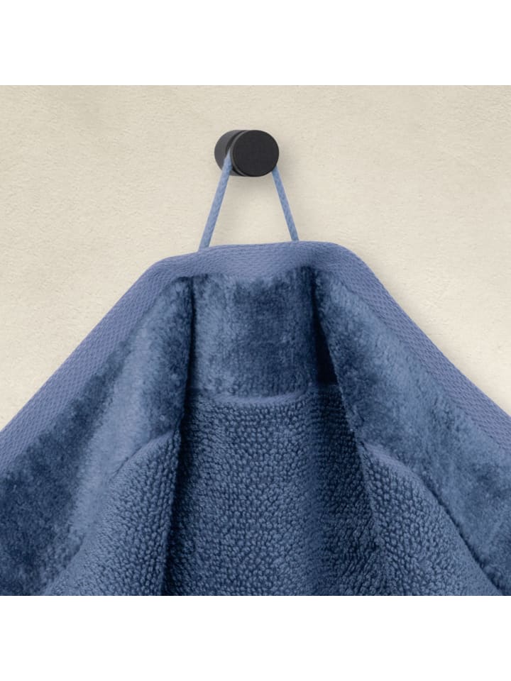 Möve Handtuch Bamboo Luxe in steelblue günstig kaufen 50 x 100 cm