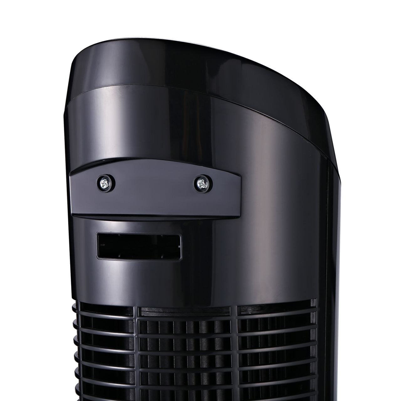 HOMCOM Standventilator 45 W Turmventilator, 3 Belüftungsstufen, ABS, Schwarz