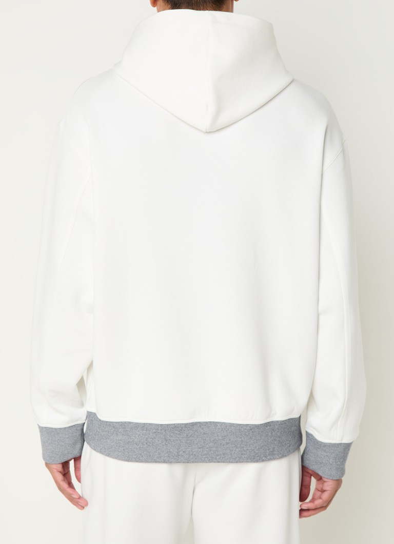 Hanorac cu logo contrastant Armani Exchange