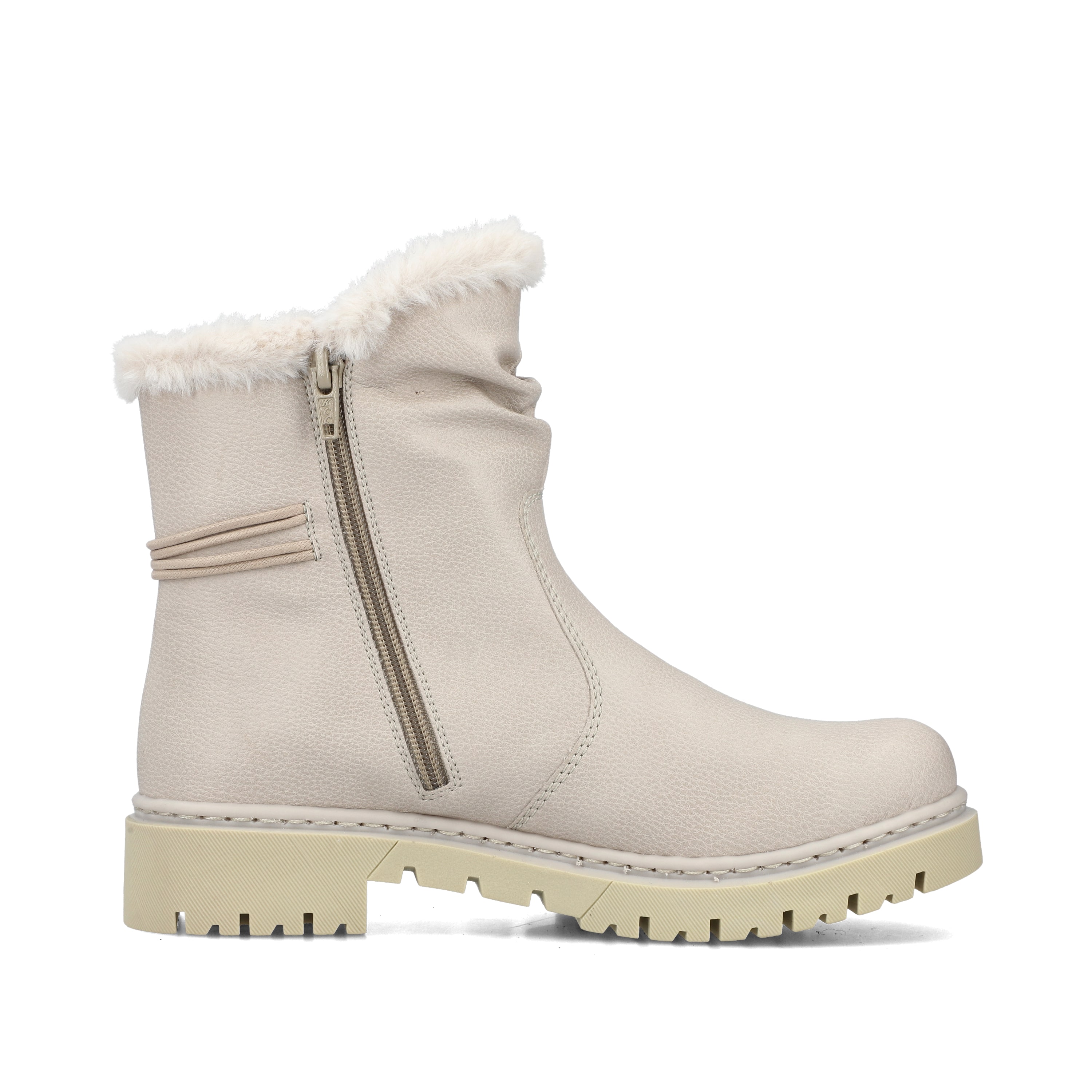 Rieker Damen Kurzstiefel hellbeige