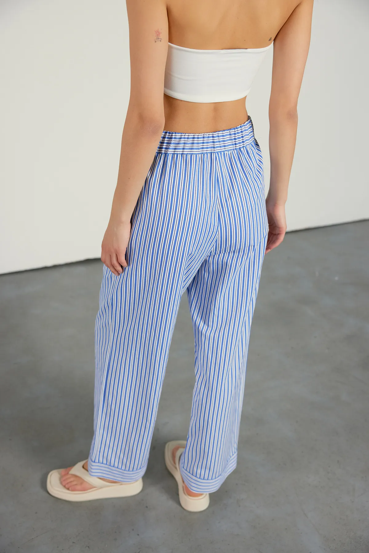 VATKALI  Hose mit Streifenmuster
