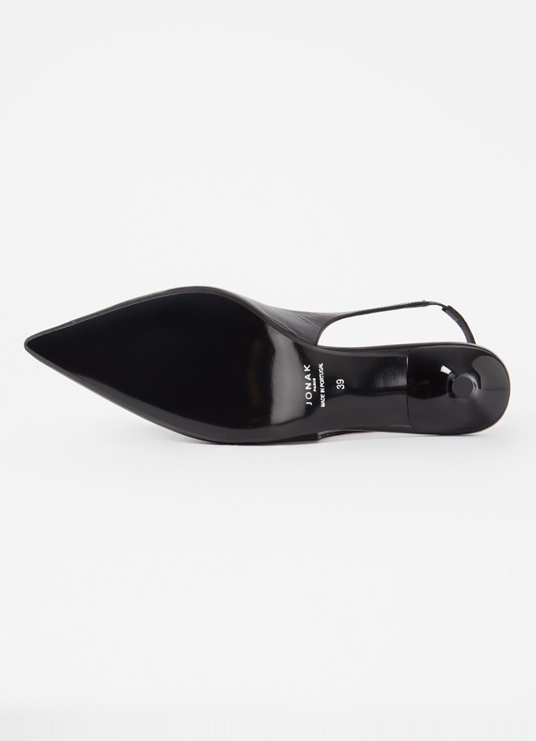 Jonak Diamantine goatskin slingback
