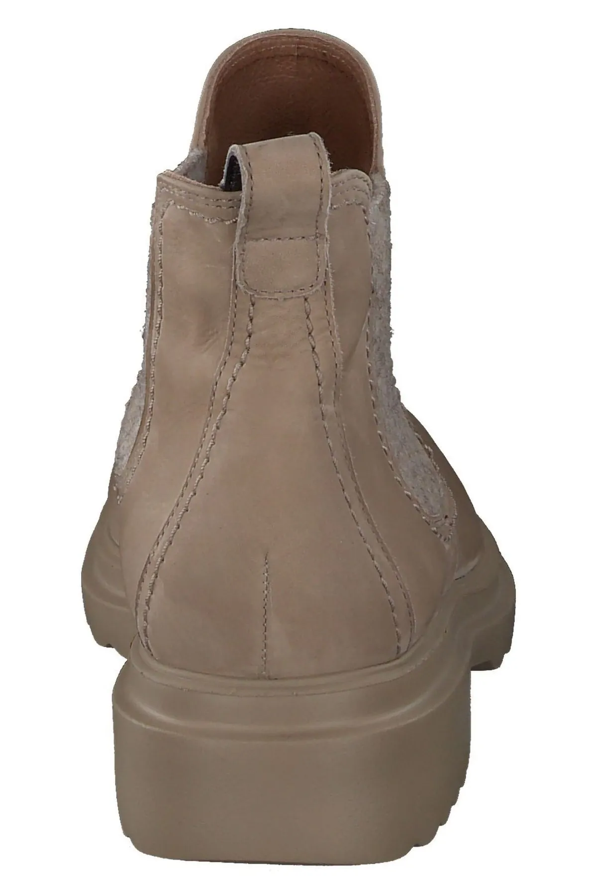 Paul Green  Stiefelette - Beige - Blockabsatz