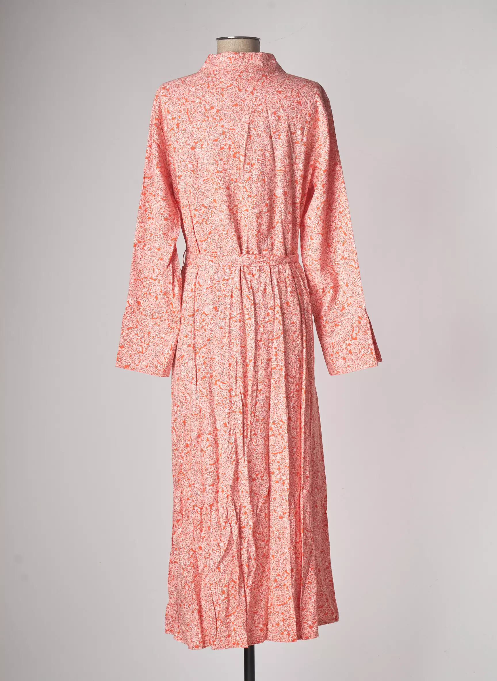 Cream Robes Longues Femme couleur orange