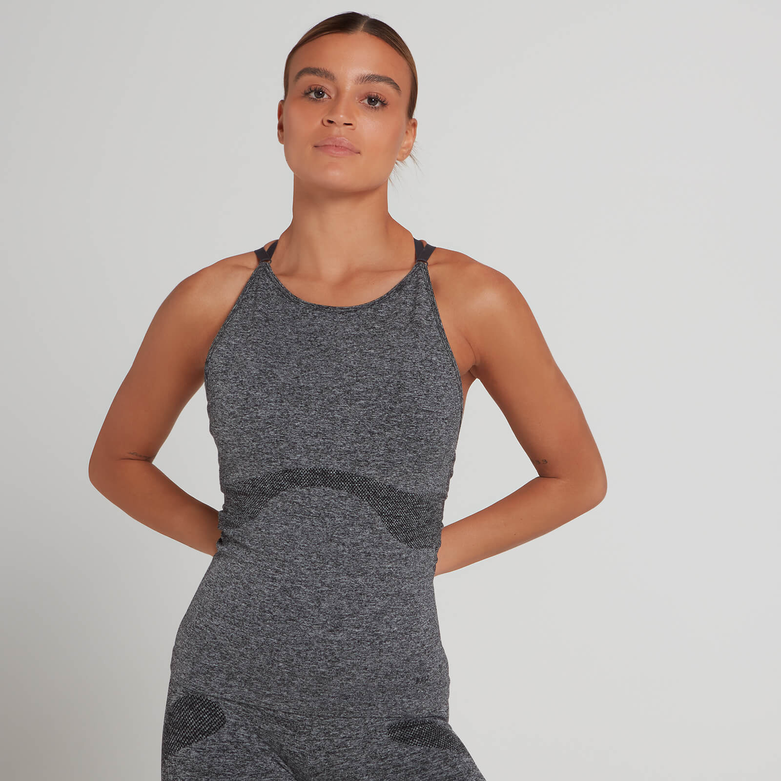 Débardeur sans coutures MP Dynamic Training pour femmes – Noir délavé