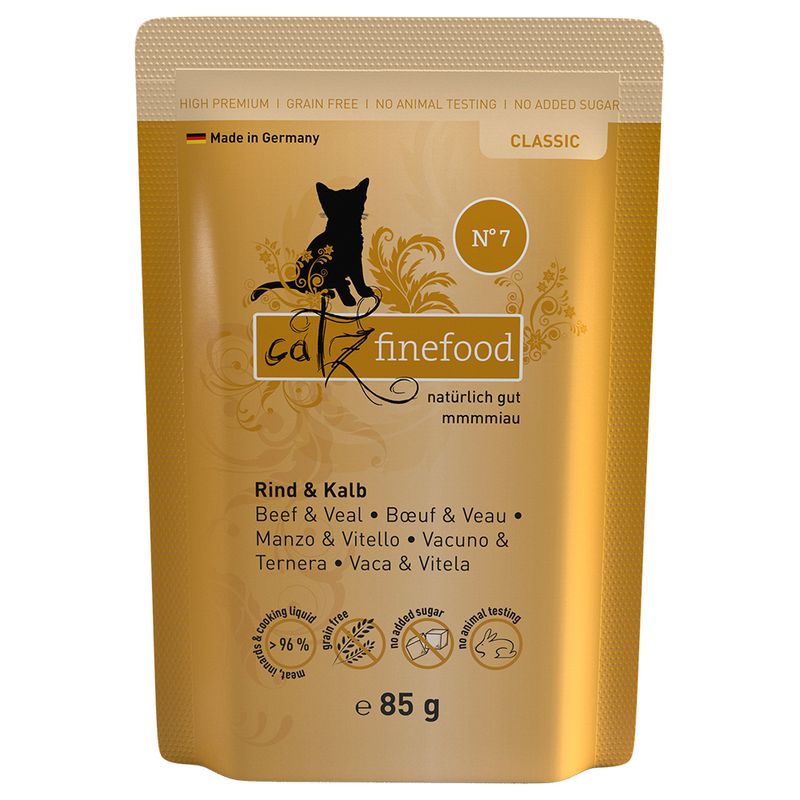 Sparpaket catz finefood Pouch 64 x 85 g zu TOP-Preisen