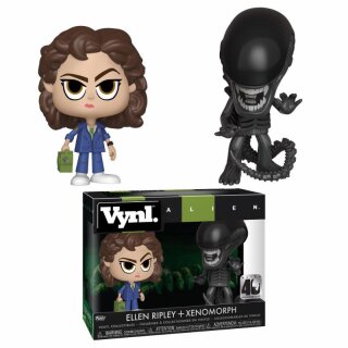 Funko VYNL Alien 40th - Xenomorph & Ripley w/ Tracker Vinyl Figures