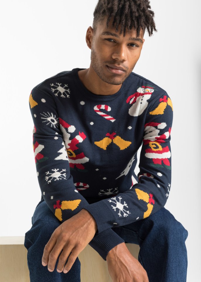 Pullover mit Weihnachtsmotiv