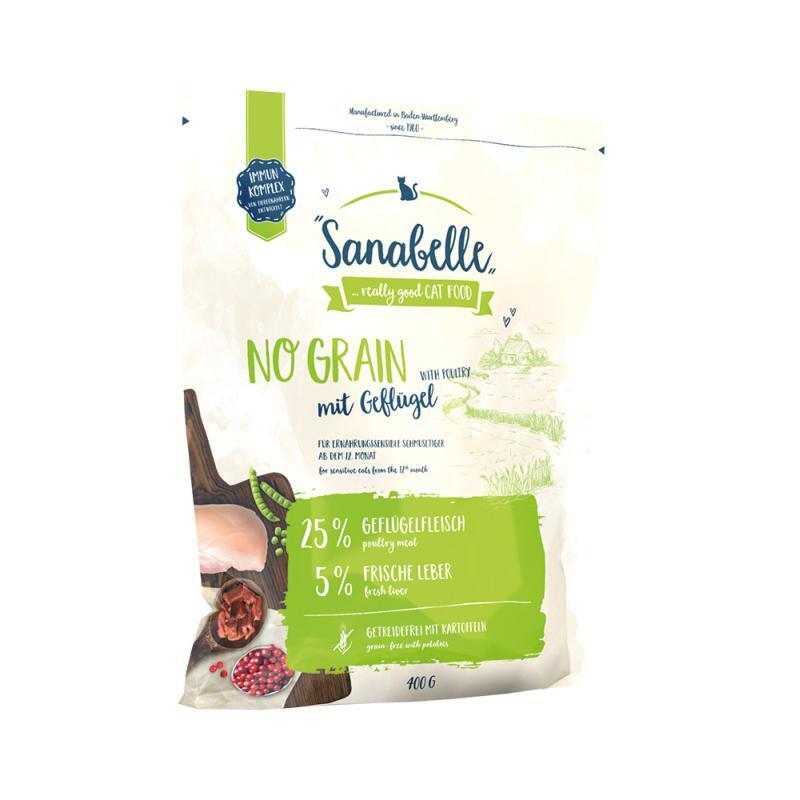 Sanabelle Trockenfutter Sanabelle No Grain Geflügel 400 g