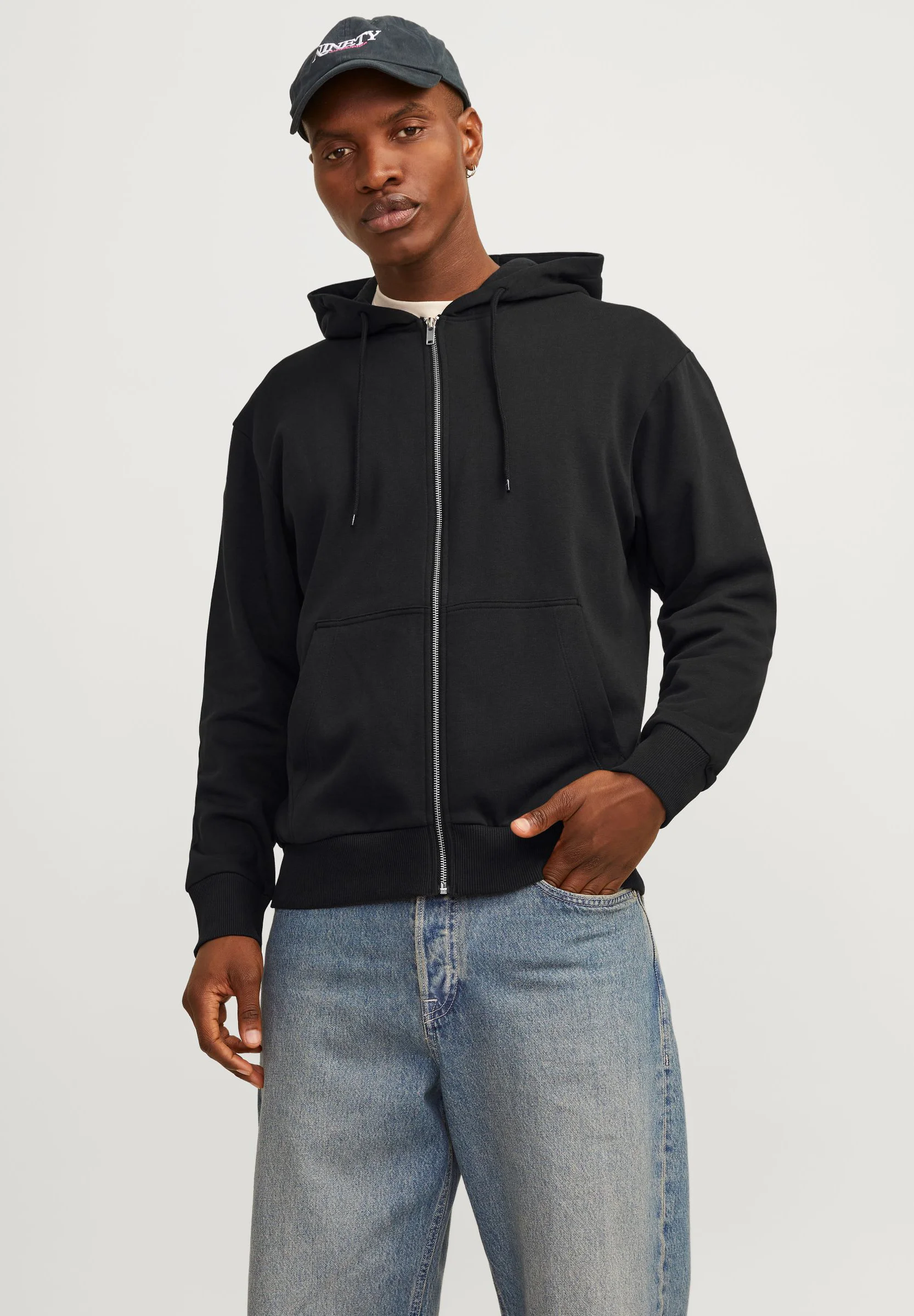 Jack & Jones JORSNAKESKULL ZIP UNISEX - Sudadera con cremallera