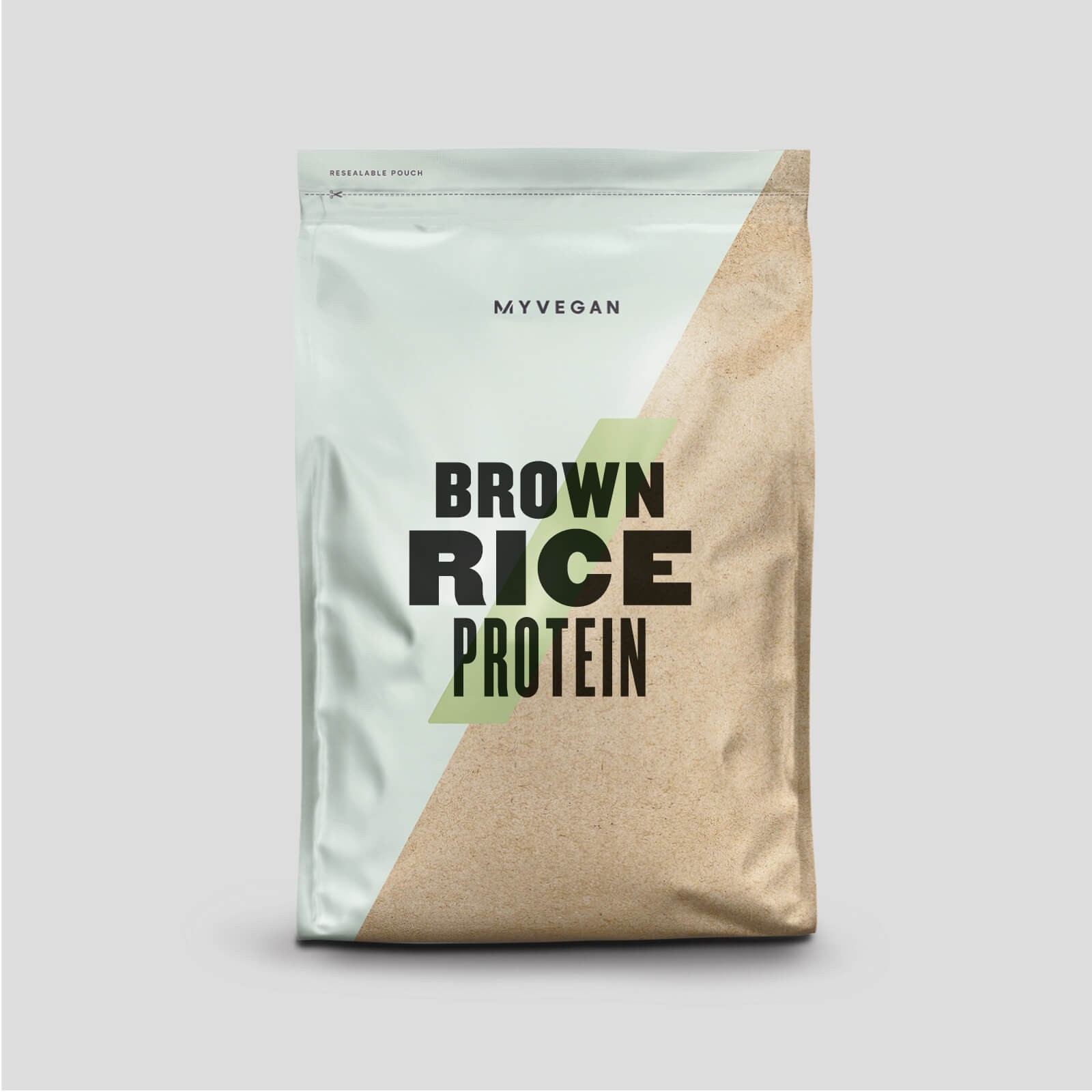 Protéine de riz brun, Sans arôme ajouté, Poche, 1 kg