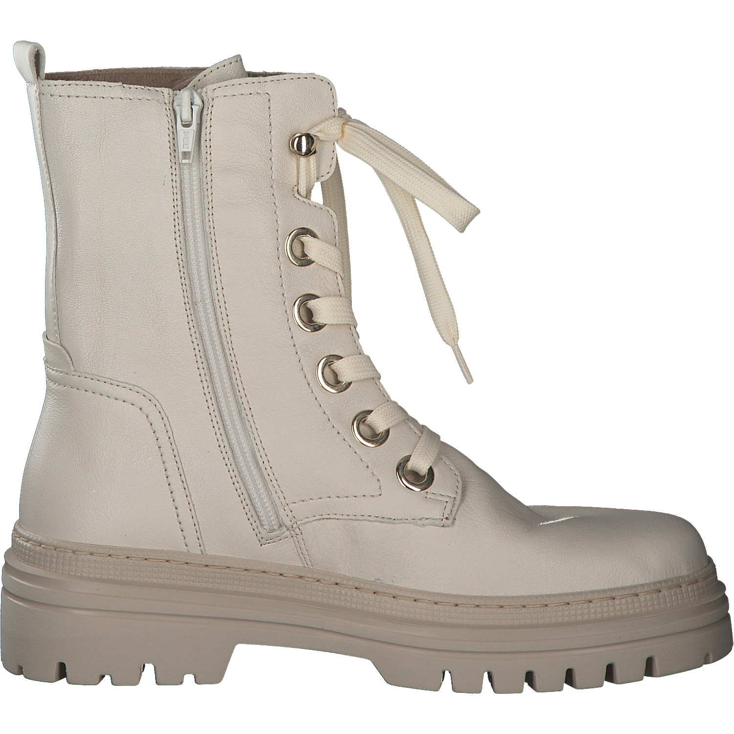 Gabor 91.721, Schnürstiefeletten, Damen, Weiß