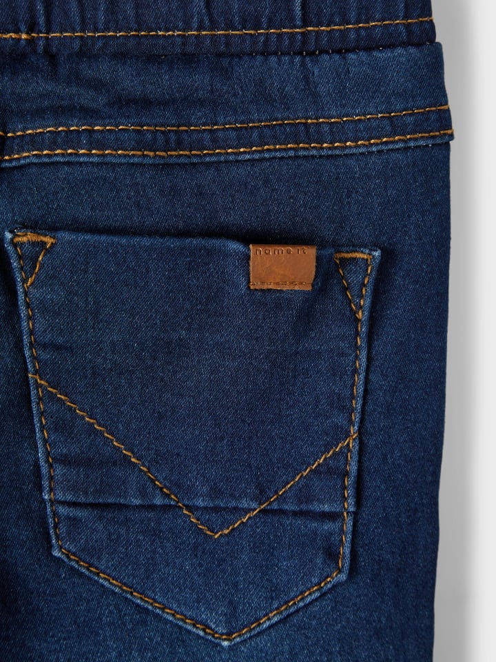 name it Schlupfjeans in dark blue denim günstig kaufen