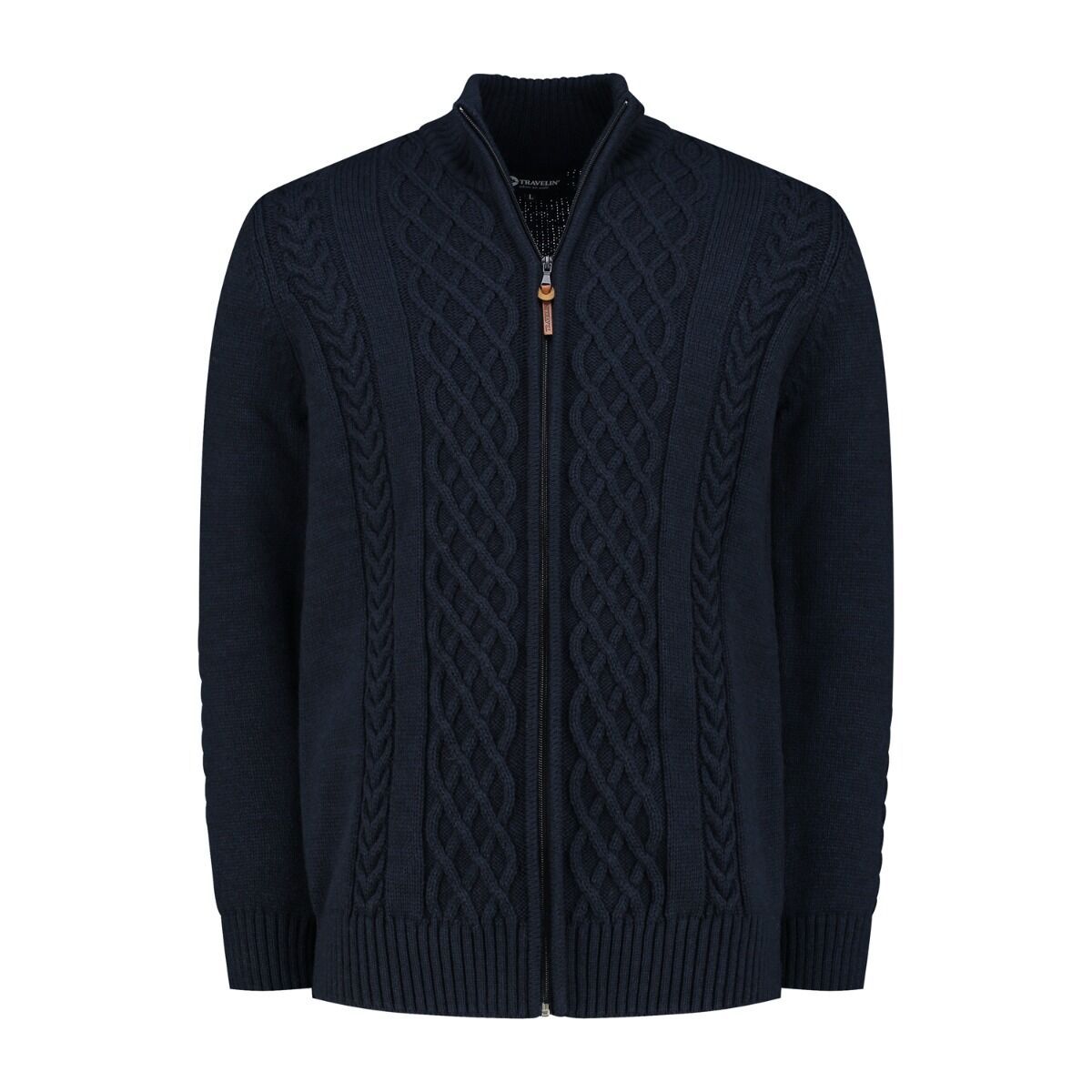 Travelin' Coll Jaali Marine Herren Pullover