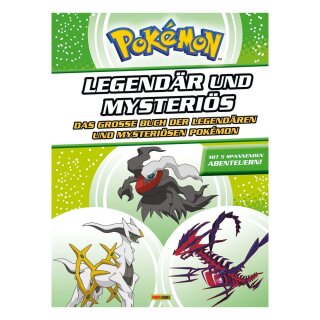 Pokémon Buch - Legendär und mysteriös - Das große Lexikon der legendären und mysteriösen Pokémon