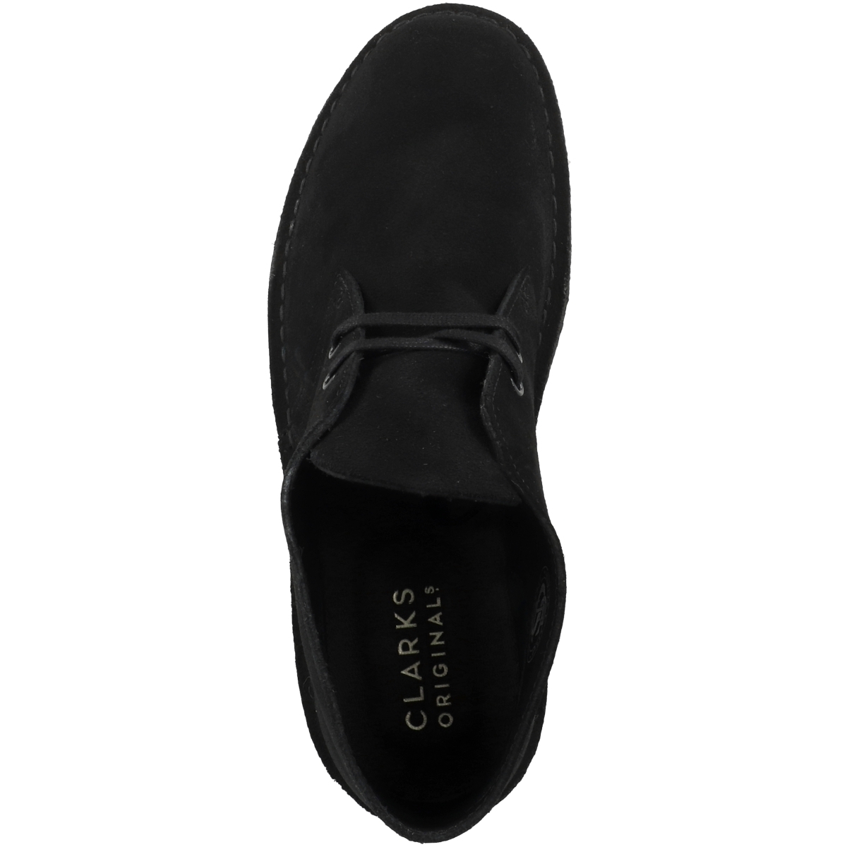 Clarks Desert Boot Schnürboots schwarz