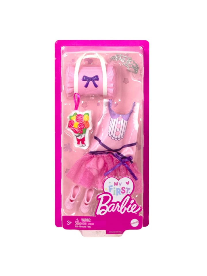 Barbie Ballett-Outfit | My First Barbie | Mattel | Puppen-Kleidung Trend Mode günstig kaufen onesize