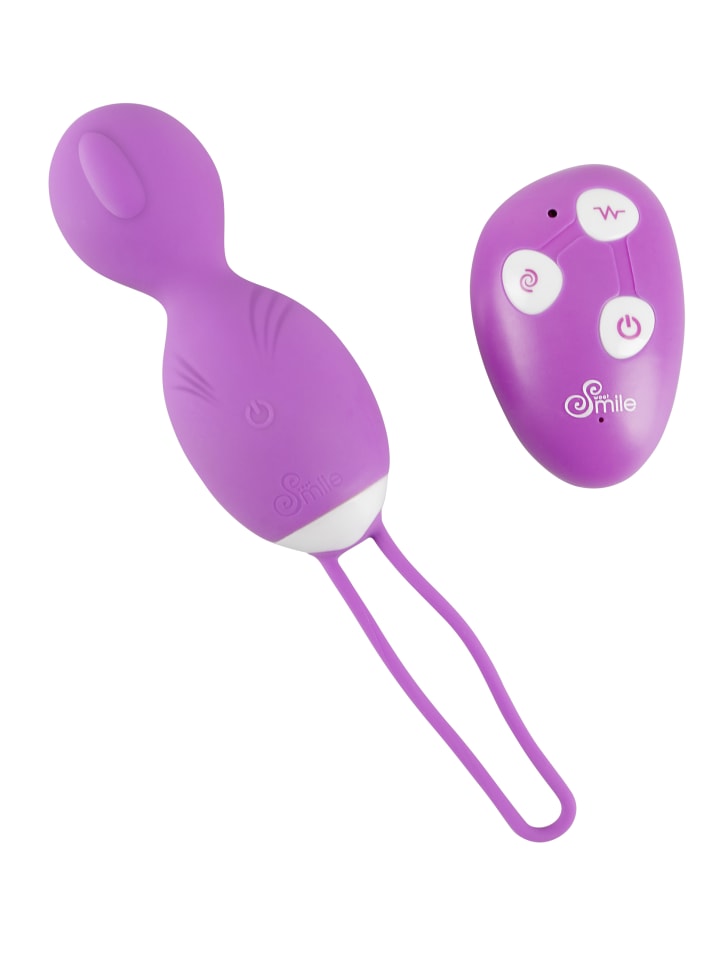 Sweet Smile Vibrokugeln RC Rotating Love Ball in lila günstig kaufen 16 cm