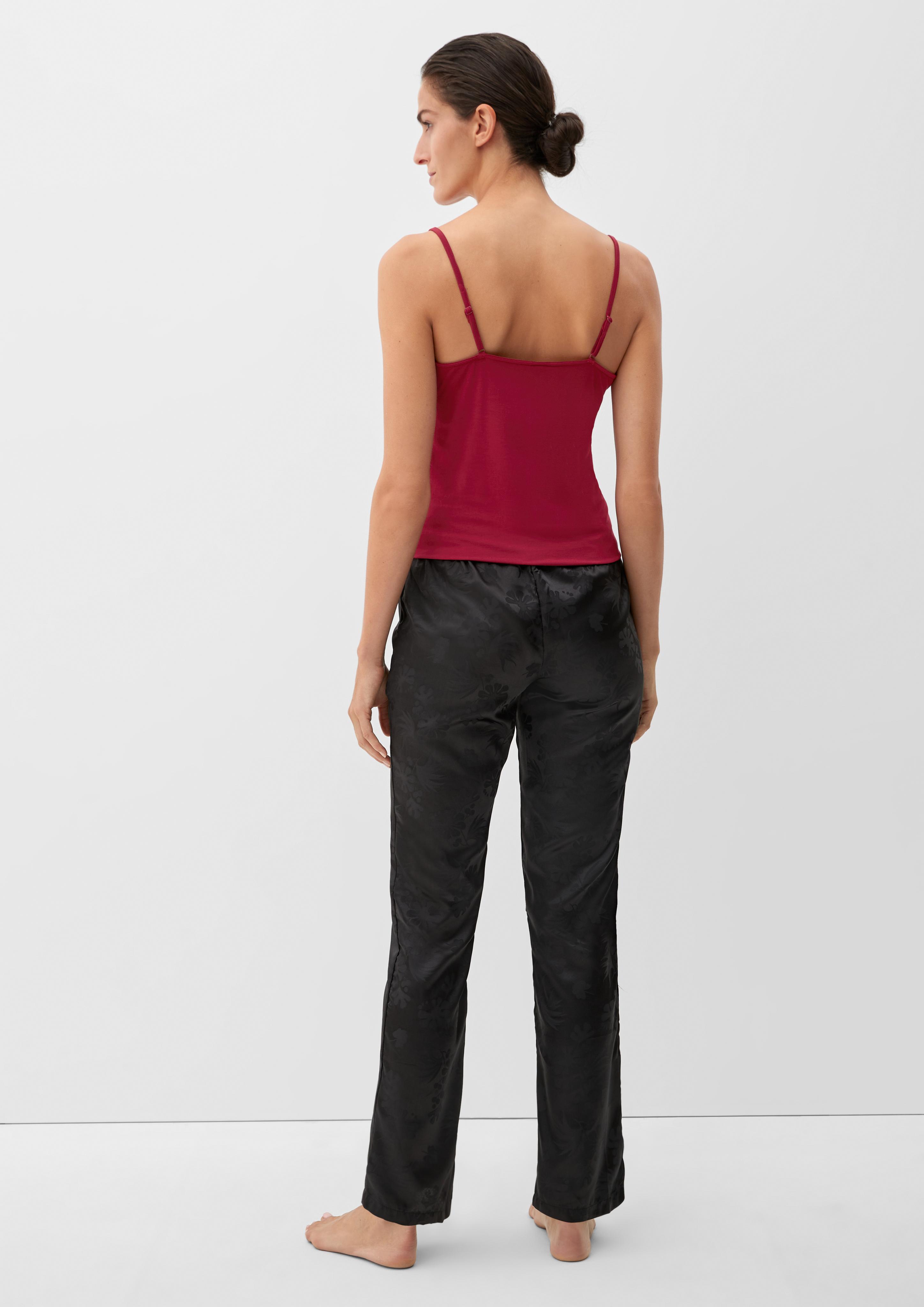 Top mit filigraner Spitze  6006259-3868