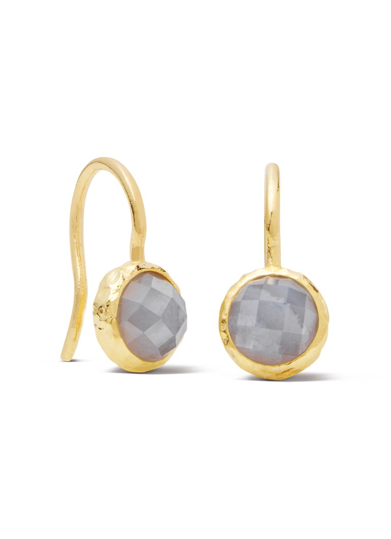 Brincos folheados a ouro Amalfi da Casa Jewelry