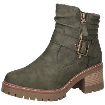 Claverton Stiefelette in grün