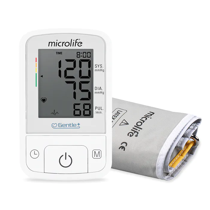 Microlife BP A2 Basic, Automatisk Blodtryksmåler for Overarmen med Strømforsyning