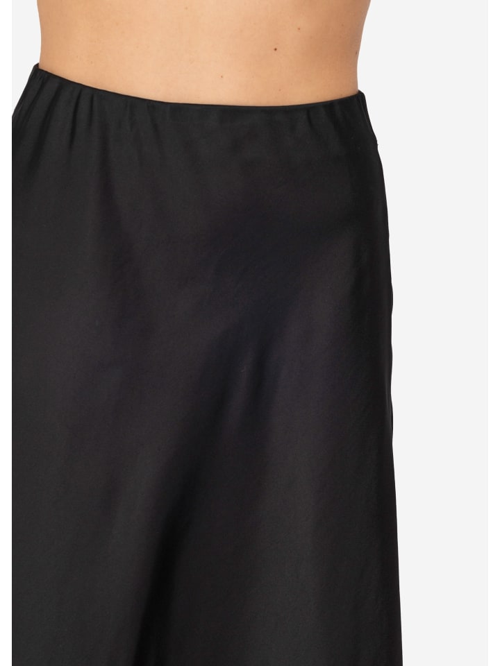 SASSYCLASSY Satinrock in Schwarz günstig kaufen