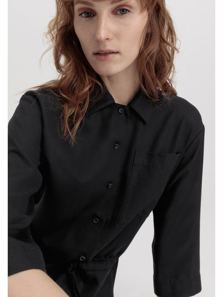 Hessnatur Overall Relaxed in schwarz günstig kaufen