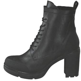 Marco Tozzi Schnürstiefelette in schwarz