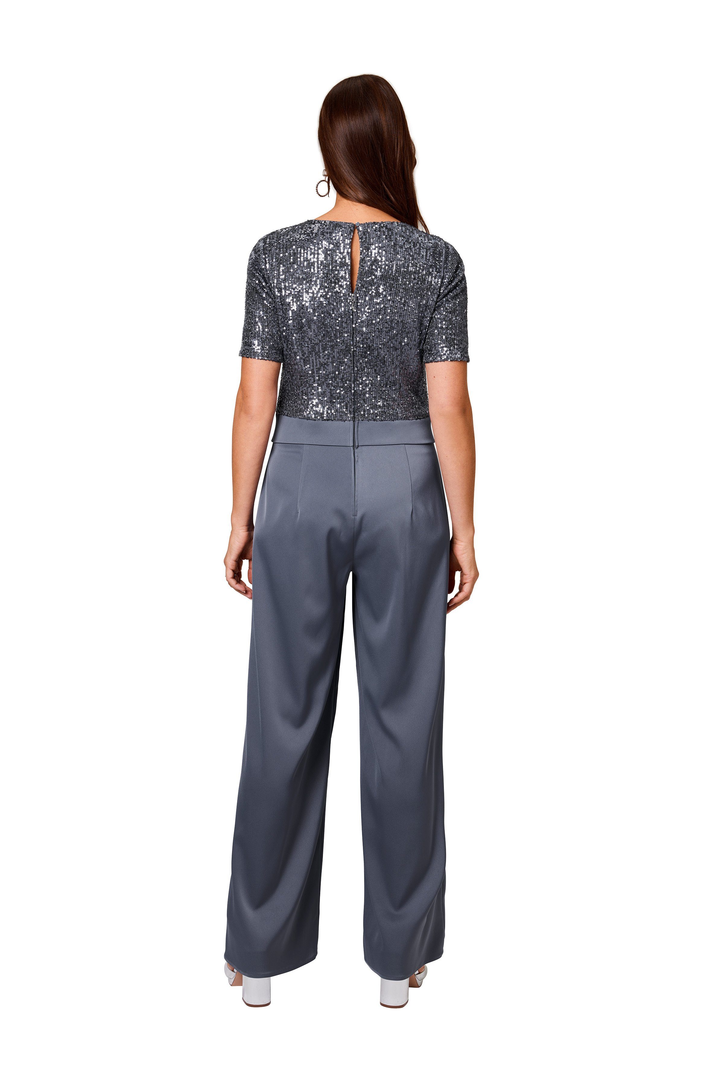 HERMANN LANGE Collection Culotte-Overall mit Pailletten
