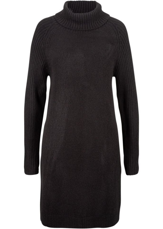 Longpullover mit Rollkragen