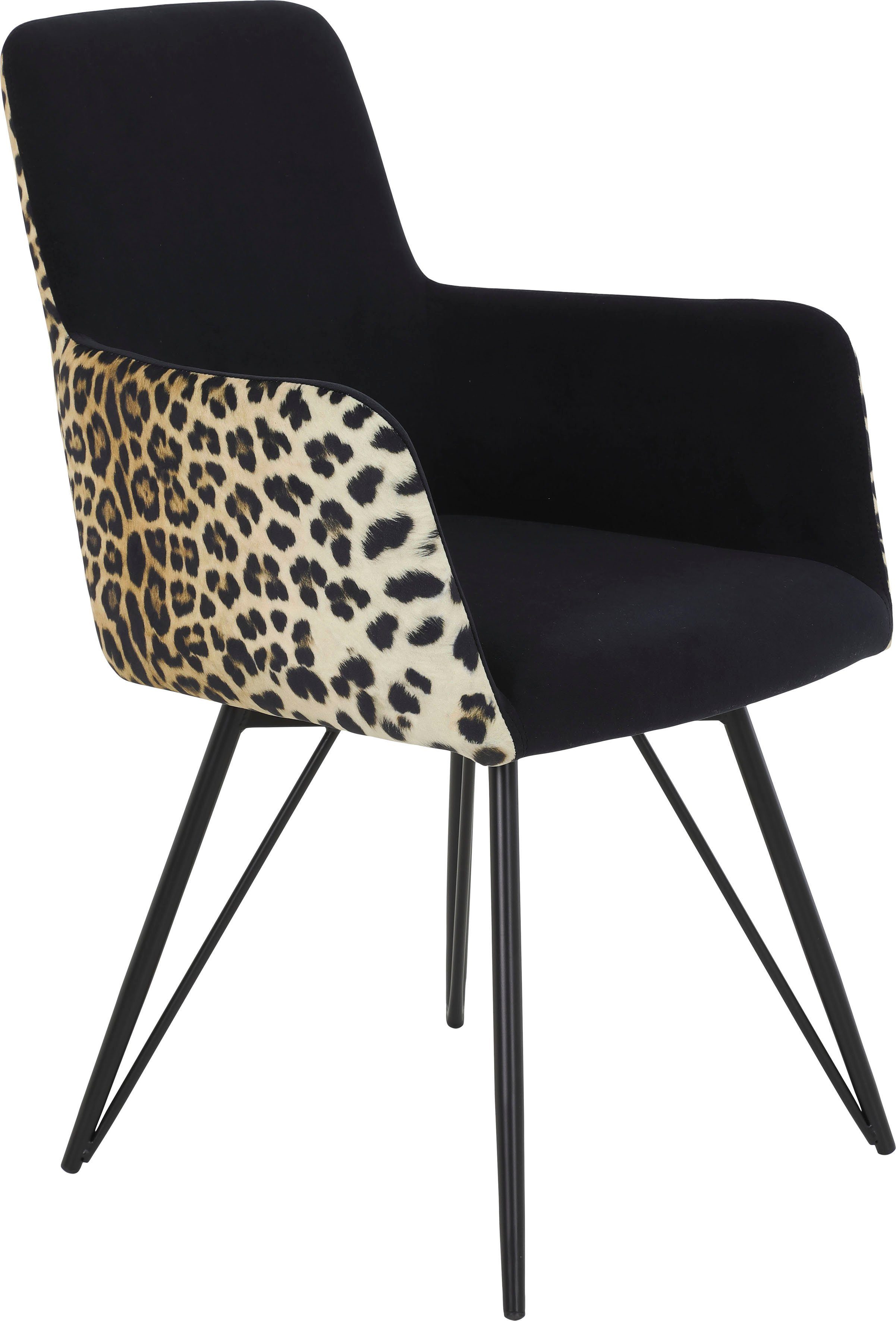 HELA 4-Fußstuhl (Set, 2 St), drehbar, extravagantes Design
