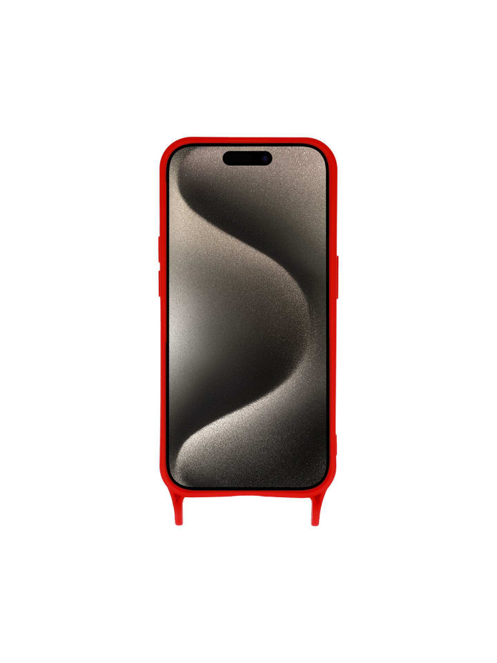 COFI 1453 Handy Hülle Umhängehülle kompatibel mit Iphone 15 Pro Max Rot in Rot günstig kaufen onesize