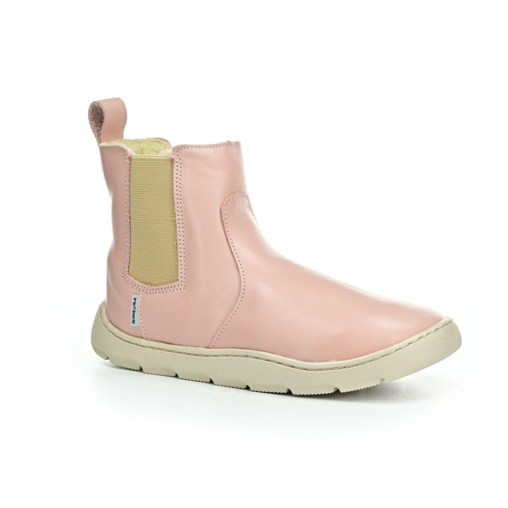 Pegres SBF58W rosa Chelsea Winterbarfußschuhe