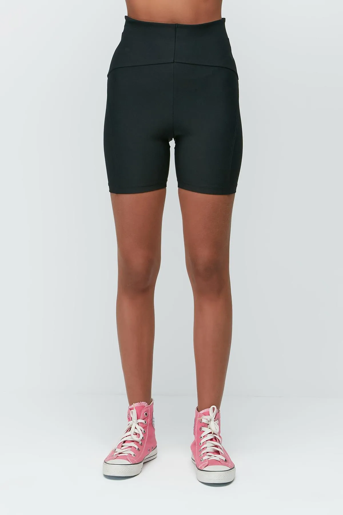 C&City  Karyoka High Waist Sport Shorts Leggings 9411 Schwarz