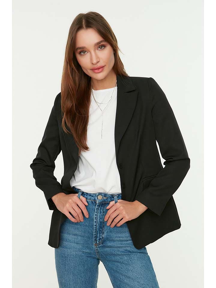 trendyol Blazer in Schwarz günstig kaufen