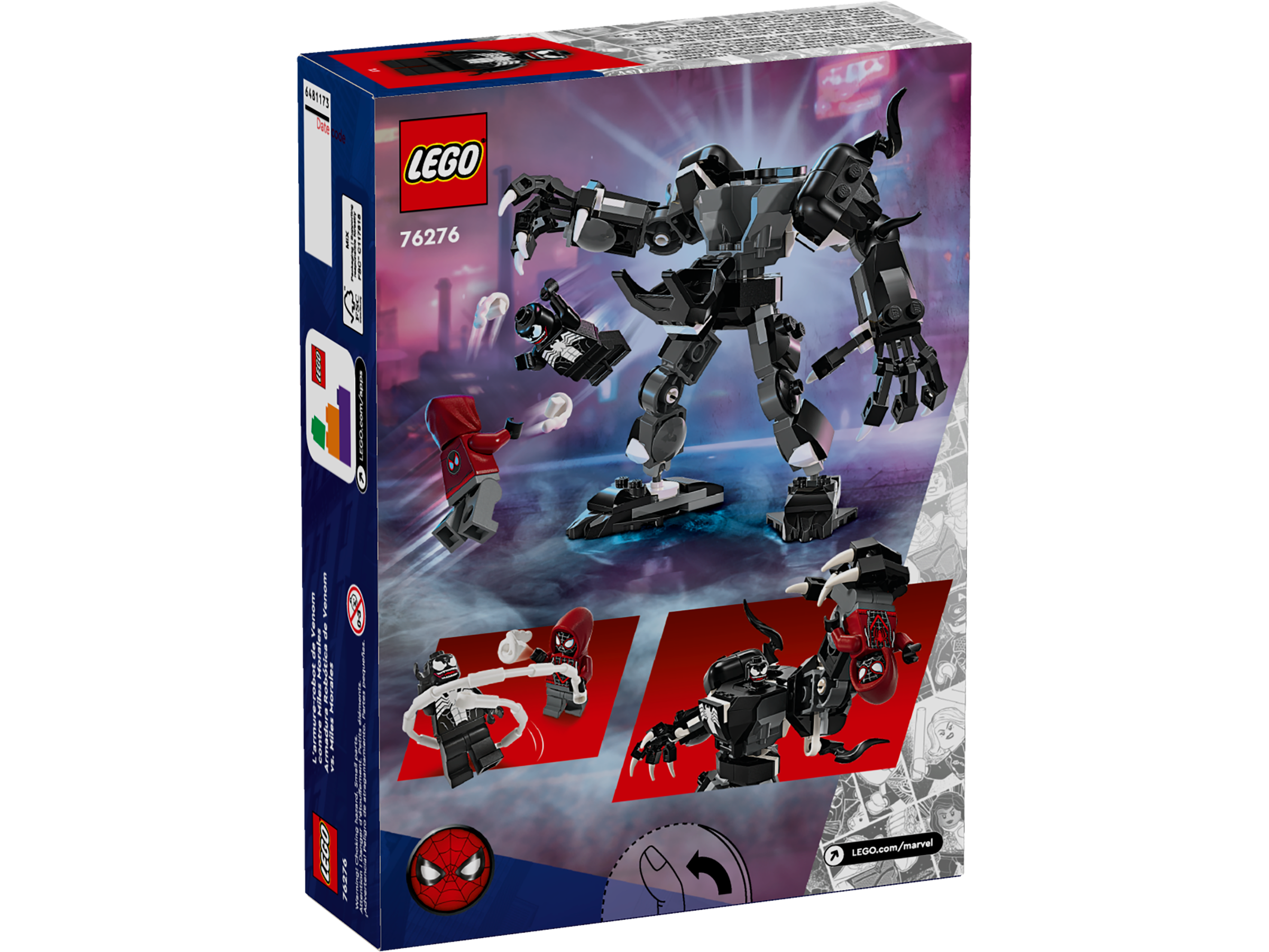 Venom Mech vs. Miles Morales 76276