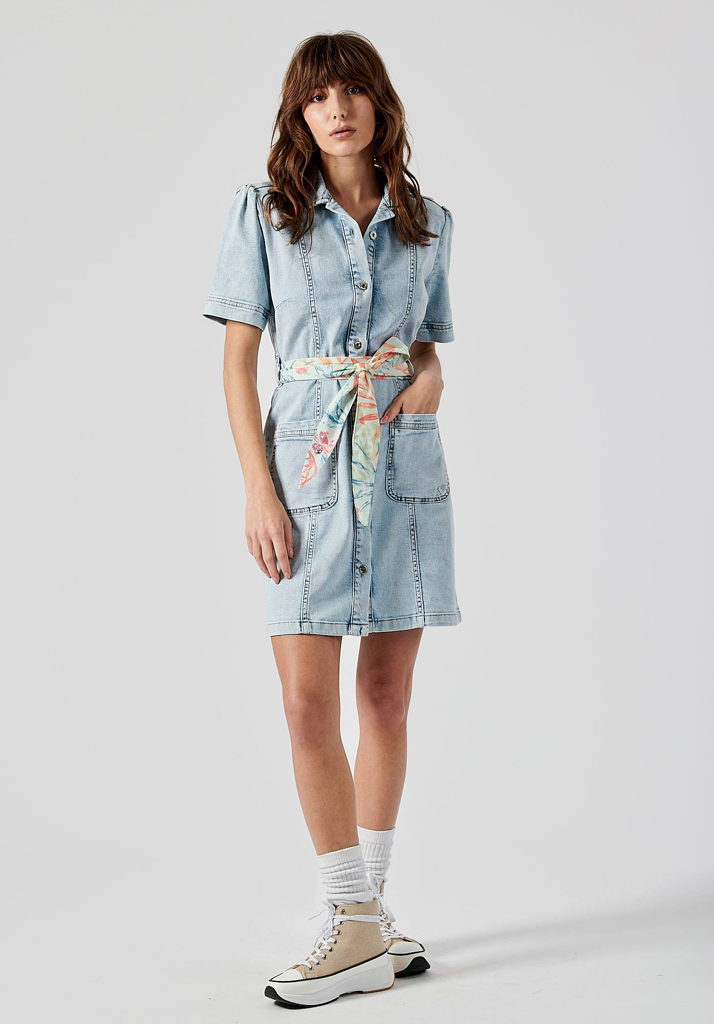 BRAT   Robe en jean Femme