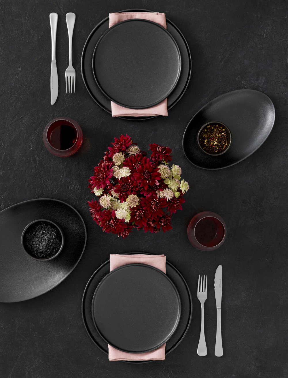 Dipschale ca. D7cm Caviar Black