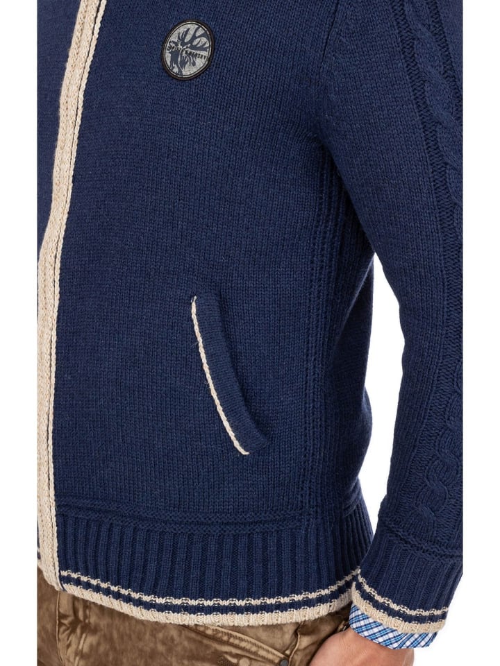 Spieth & Wensky Strickjacke BETZBACH in denimblau günstig kaufen