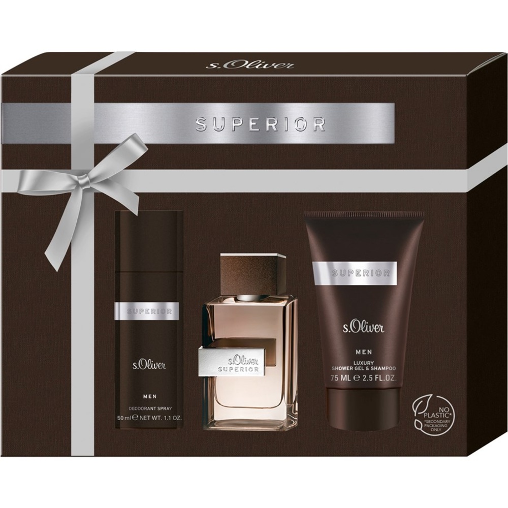s.Oliver Superior Men Trio Set Kit de senteurs