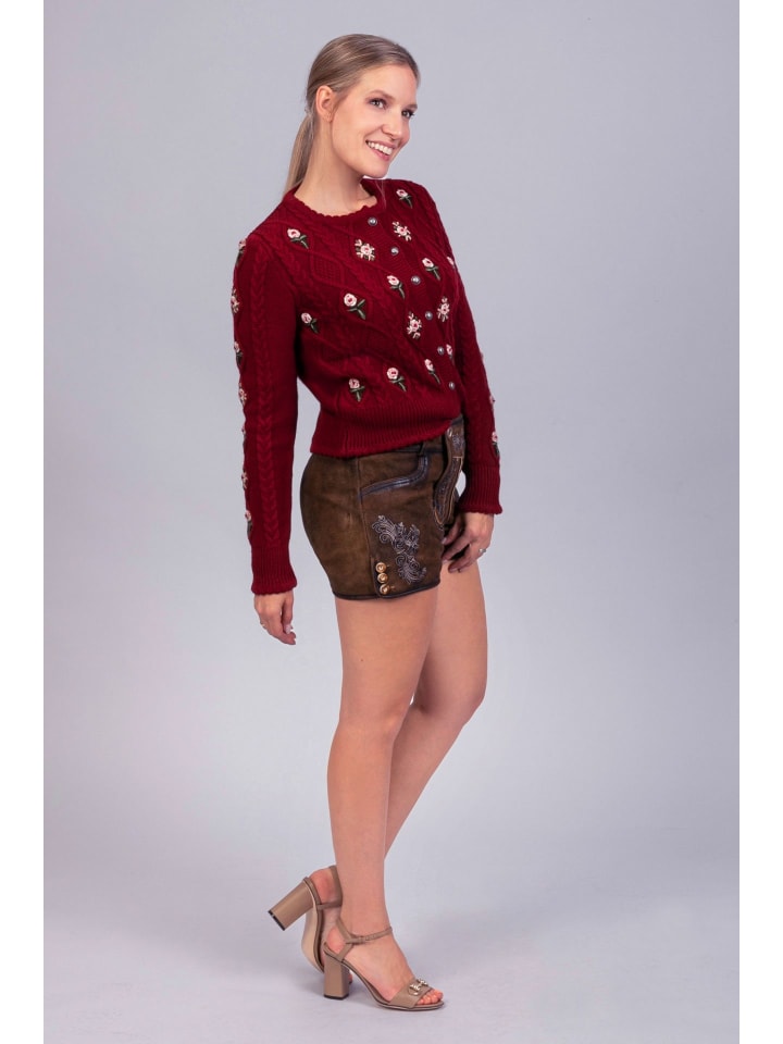 Edelnice Edelnice Strickjacke Lucia bordeaux in bordeaux günstig kaufen