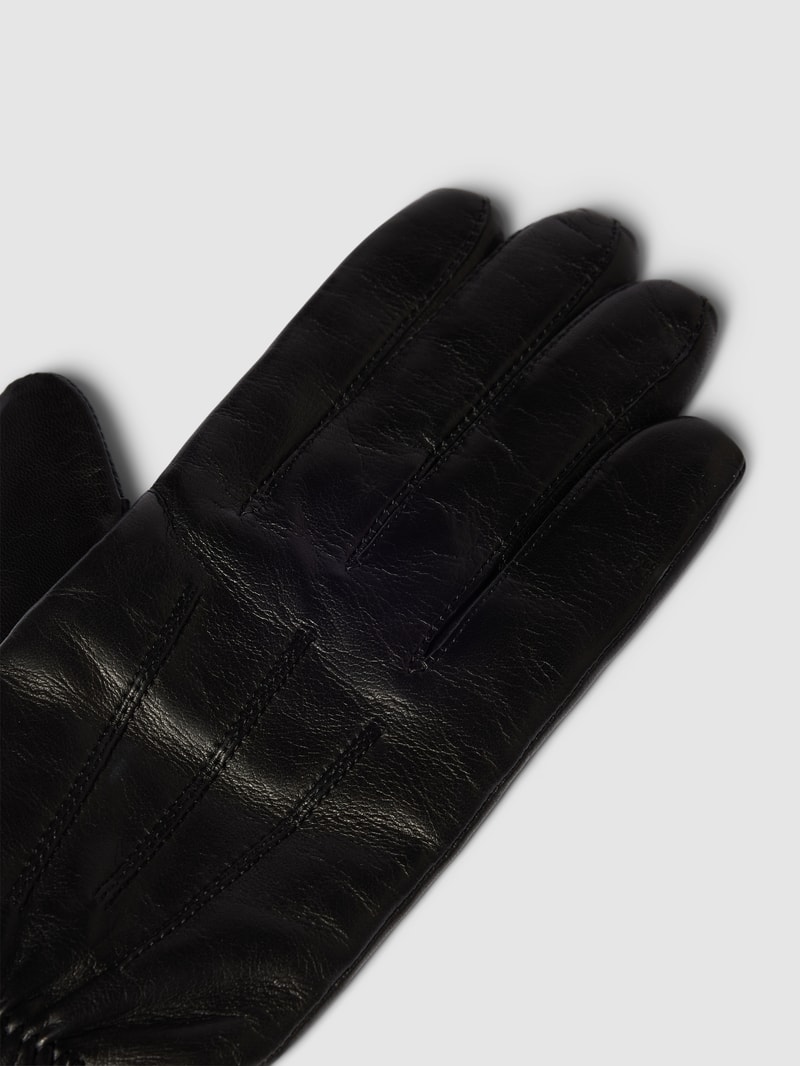 Handschuhe aus Leder Modell 'Antwerpen Touch' in schwarz