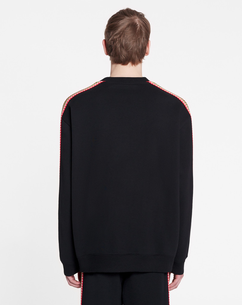 SWEAT-SHIRT OVERSIZE BRODÉ LANVIN SIDE CURB