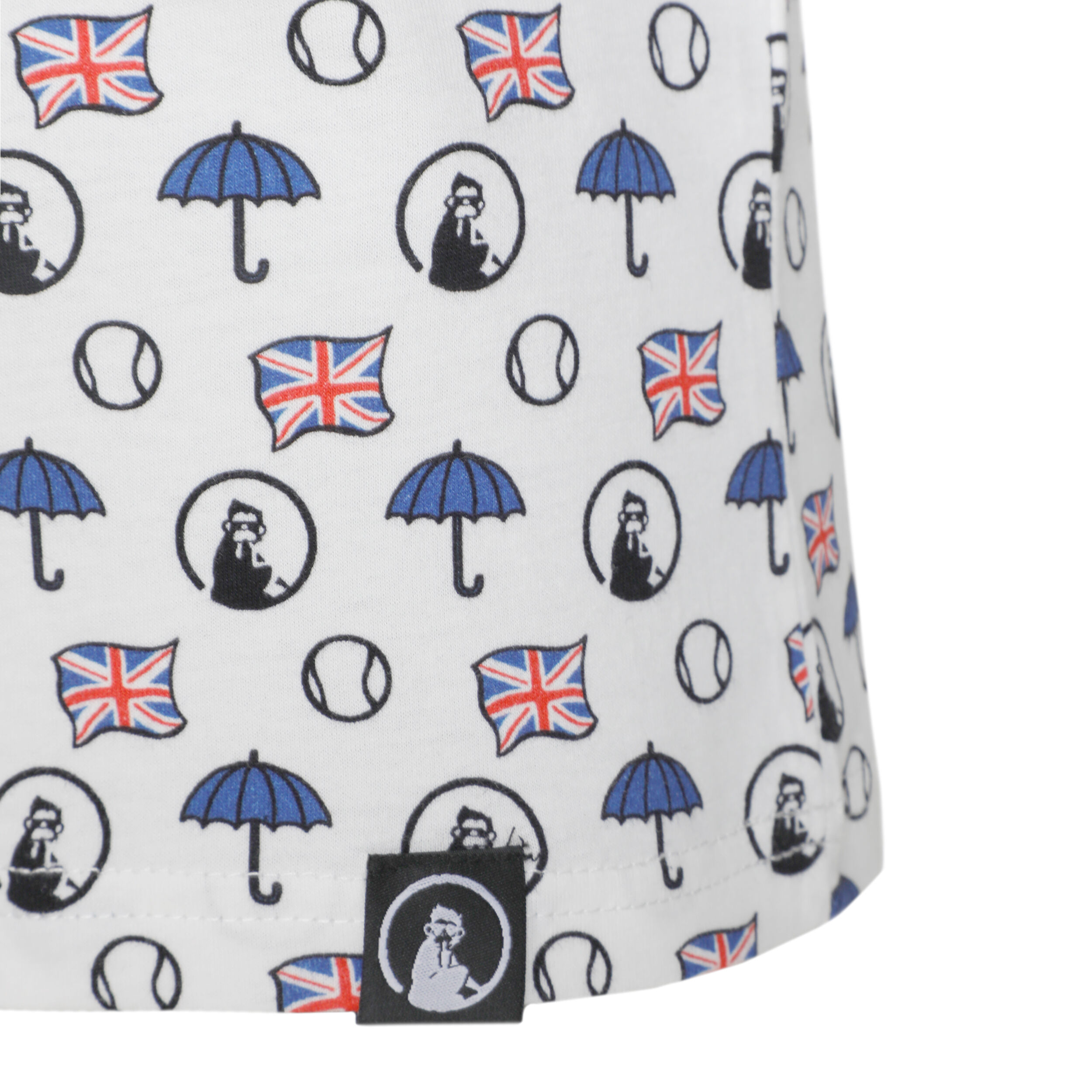 London Statement T-Shirt Herren - Weiß, Mehrfarbig